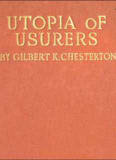 Utopia of Usurers